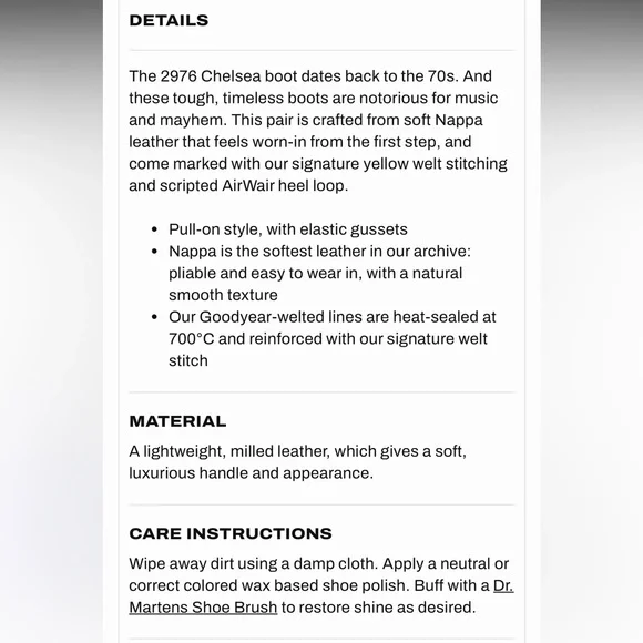 Dr. Martens 2976 Chelsea Boots 🥾 - Picture 15 of 16